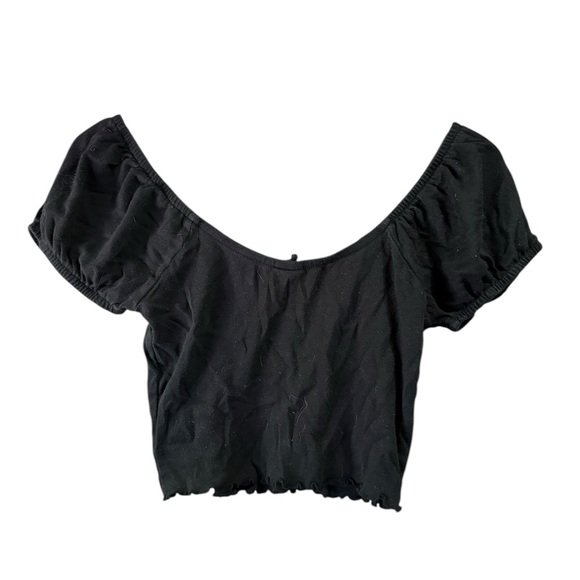 🦩5/$30🦩 Dragon Off Shoulder Crop Top - Picture 2 of 3